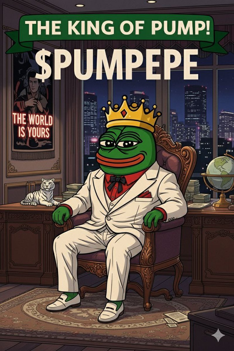 Samers340's tweet photo. @cryptojayreal @AltcoinArdi One meme to change ure life pumpepe is the one we all longed for all our life
CyofVer9o3XKaebbhy7JGsoRzedCHApUDXsTkTmNpump
https://t.co/2YRuhqxpZB
ππππππππππππππππππ
#memecoins #pumpepe #solana
#SolanaMemeCoins https://t.co/0sBxU8Zrnr