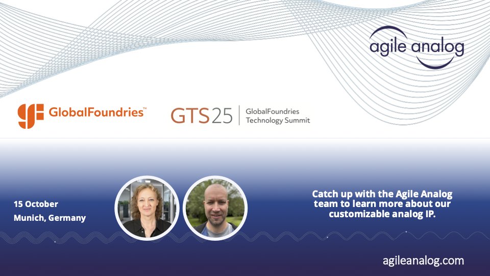 AgileAnalog's tweet image. Two weeks to go until the @AgileAnalog team will be at the #GlobalFoundries Technology Summit in Munich on 15th October to talk about our unique #analogIP and #antitamper solutions.
agileanalog.com/event-posts/gl…
#analog #analogdesign #chipdesign #semiconductors #Electronics