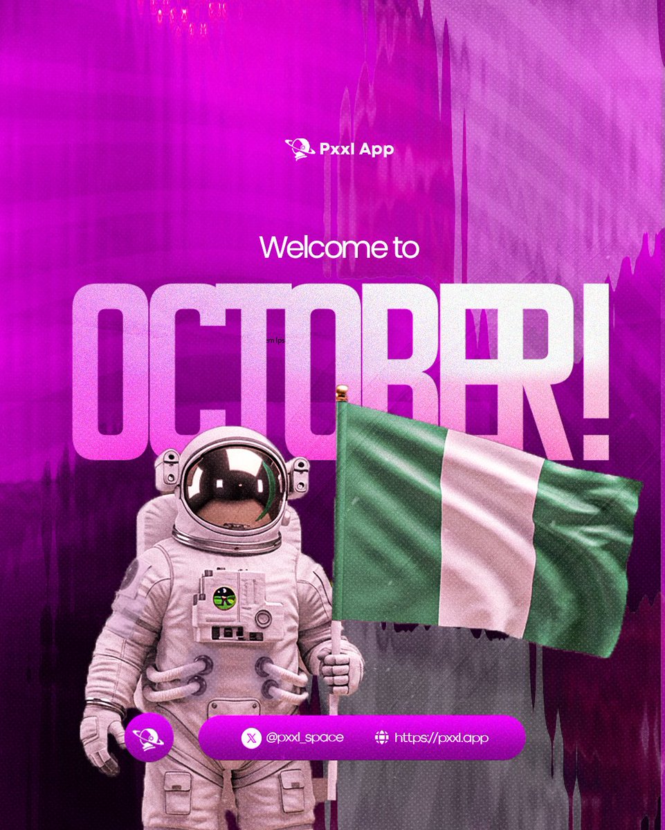 Welcome to October 🇳🇬
This month, get independence from bad hosting, downtime, and stress.  
Host smarter. Go Pxxl.
pxxl.app