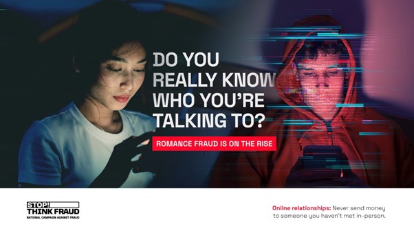 🚨 Romance Fraud Alert 🚨
Scammers are getting smarter. Stay safe online:

❤️ They build trust
📖 They tell believable stories
💸 Then they ask for money
❌Never send money to someone you’ve never met in person.

➡️Find out more: orlo.uk/dbmpi 

#RomanceFraud