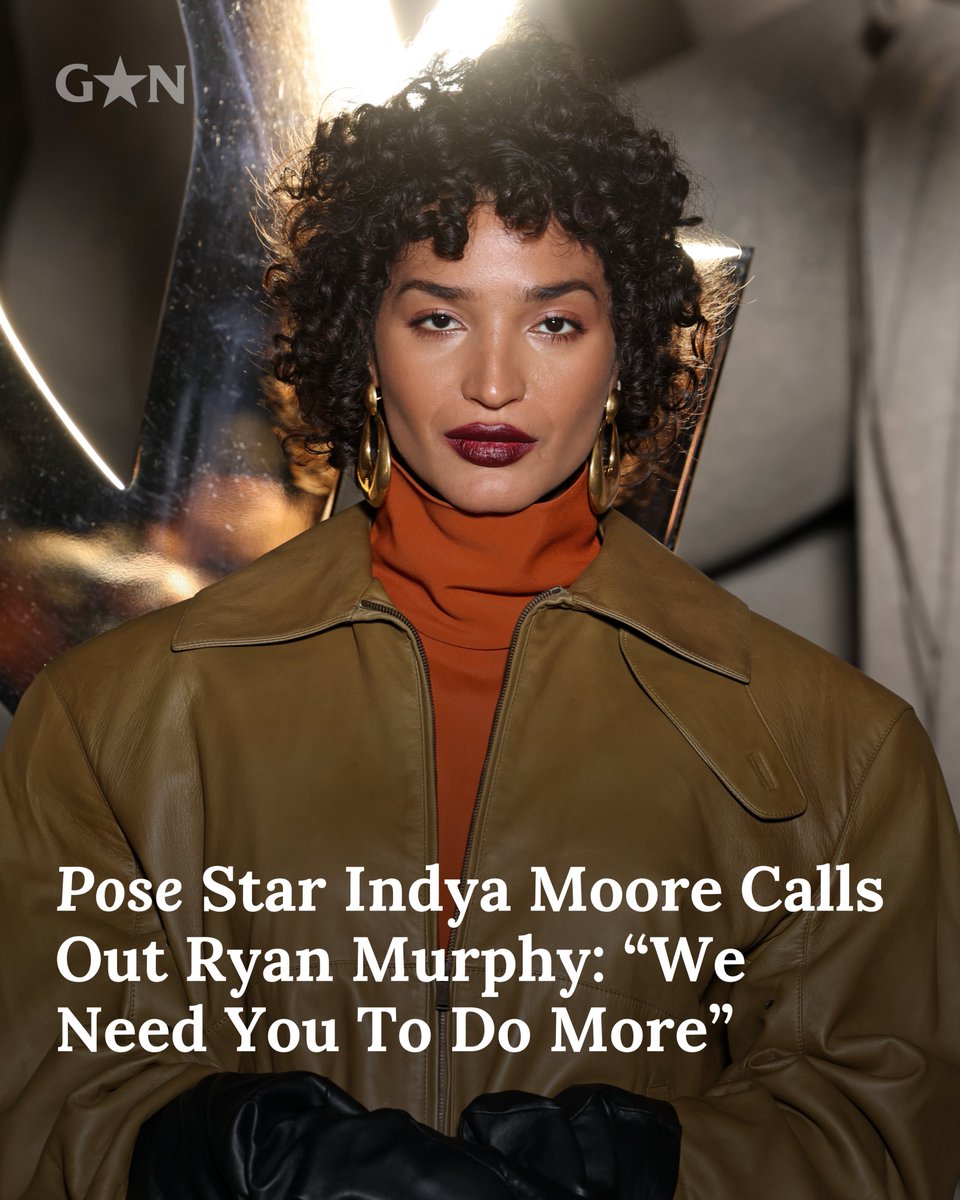 gaystarnews's tweet photo. Moore, best known for playing Angel Evangelista in FX’s “Pose” shared a heartfelt 30 minute Instagram video addressing growing hostility towards Trans+ people, and calling on creator Ryan Murphy to “do more” for the community. https://t.co/jDxOa8q3EH