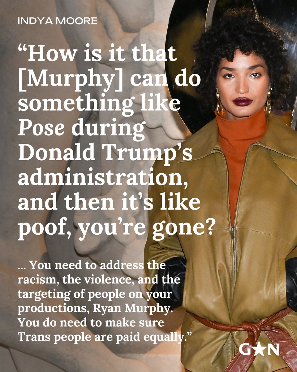 Moore, best known for playing Angel Evangelista in FX’s “Pose” shared a heartfelt 30 minute Instagram video addressing growing hostility towards Trans+ people, and calling on creator Ryan Murphy to “do more” for the community.
