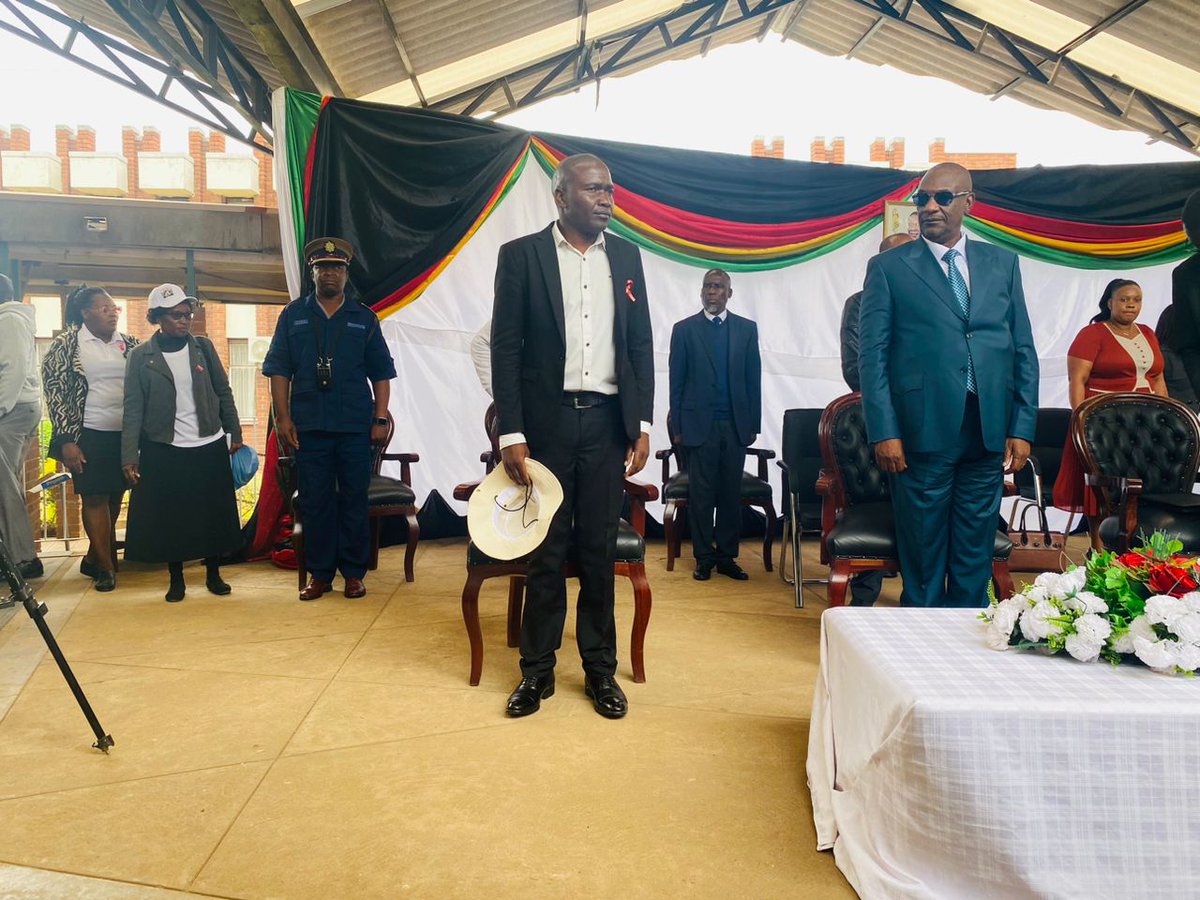 Hon O Ncube Minister of State for Provincial Affairs and Devolution for Midlands Province and ViCAZ National Chairman Mr  O Sisimayi at Mkoba Teachers College <a href="/SimelisizweSiba/">Simelisizwe Sibanda</a> <a href="/CMukungunugwa/">C. H. MUKUNGUNUGWA</a> <a href="/Tinoten53374277/">Cde Chibage TINO</a>
