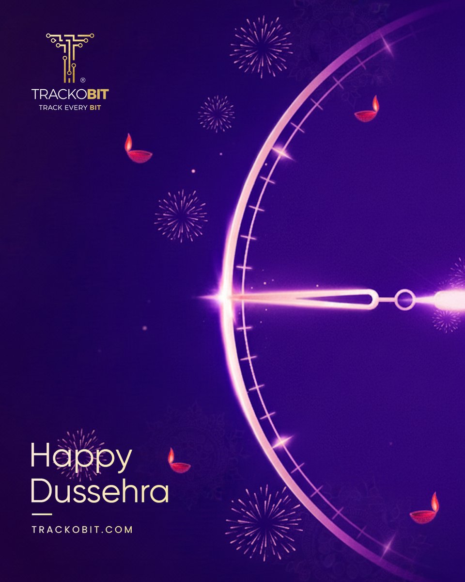 trackobit's tweet image. This Dussehra, let every path you take be clear, and every decision precise. 

Team Trackobit wishing you a Dussehra filled with purpose and progress. ✨ 

#HappyDussehra #TrackoBit