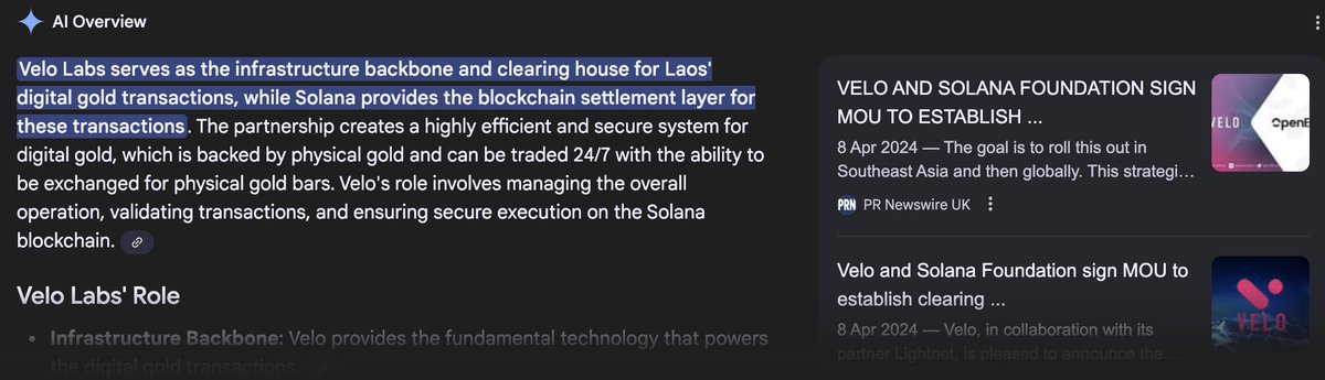 ChartNerdTA's tweet image. Did you all forget?...

$VELO manages the overall Laos Digital Gold operation and is the infrastructure backbone/clearing house for Laos' digital gold transactions, with Solana acting as the blockchain settlement layer..

Keep your eyes peeled on November 2025😏 #PLG