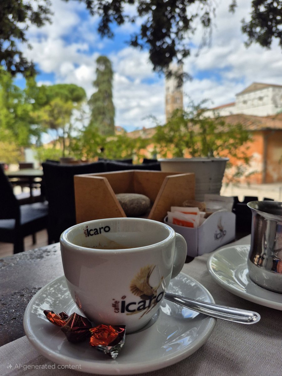 What better place to enjoy coffee, in the home of great coffee on #InternationalCoffeeDay2025 #Lucca #Italy - where are you enjoying yours, fellow coffee drinkers? <a href="/SteveGrangeNHS/">SteveGrange</a> <a href="/AmandaBonn82452/">Amanda Bonnett</a> <a href="/debrancherenzym/">AZ</a>