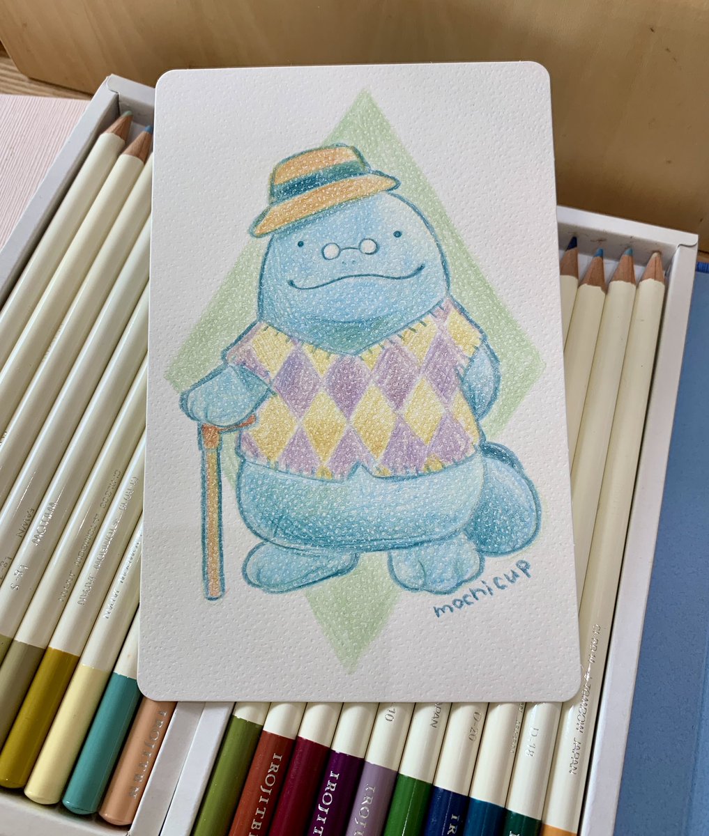 おじぃぬん(˙𐃷˙)だぬ🍂

着色•色辞典
紙•ダイソーエンボスペーパー

#もちこっぷのぬお絵描き