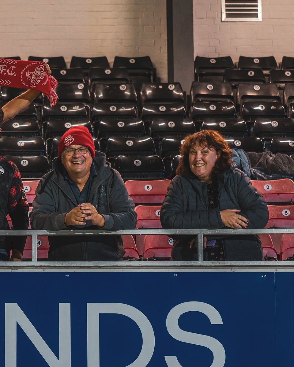 To all the travelling fans last night - last minute, 3 hours away from home, on a Tuesday, you all make the difference ❤️

From the bottom of our hearts, Thank you. 

(p.s See you in the next round!)🏆

#COYT