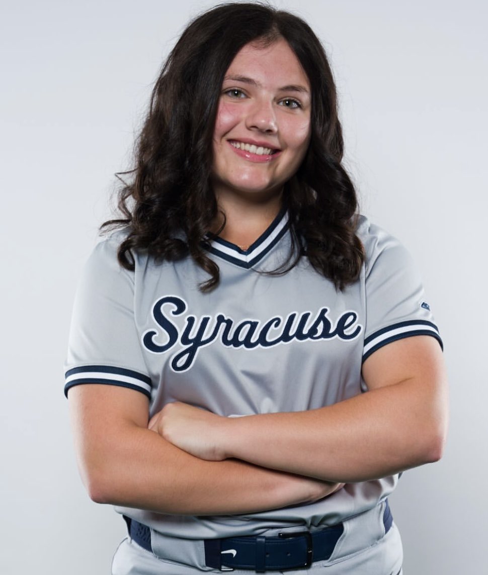 CUUUUUSSSEEEEE

Syracuse’s 3rd commitment is a hoss from the Keystone state

🍊Adrianna Conrad 
🍊Clarks Summit, Pennsylvania 
🍊Virginia Glory
🍊LHP/Lefty bat

Change-rise-curve-screw-drop-fastball in the circle with light tower power in the box 

WAY TO GO🎉