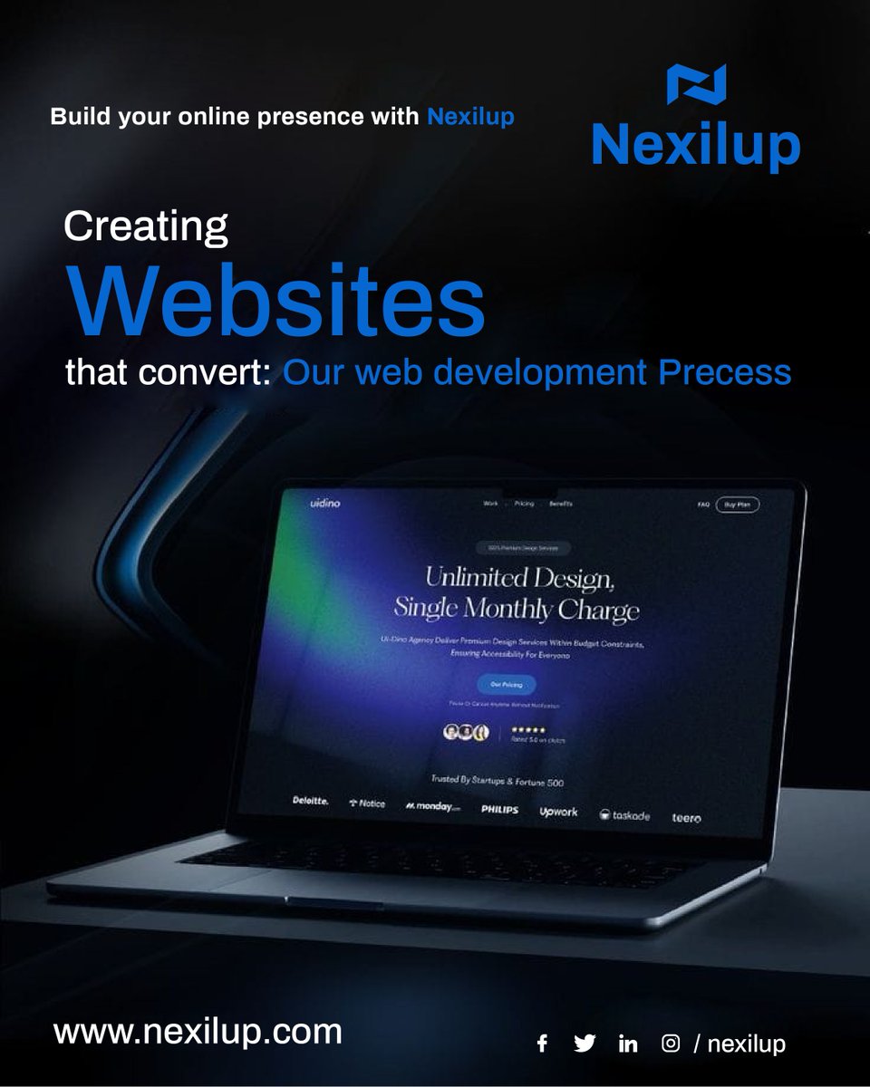 nexilup's tweet photo. Looks matter. But results matter more.
That’s why we design websites that work as hard as you do — converting, engaging, and growing your business.
🚀 Let’s build something powerful together

#NexilUp #WebDesign #Ecommerce #DigitalSuccess #WebDevelopment #CustomWebDesign #Web https://t.co/Nocgunn9Zt