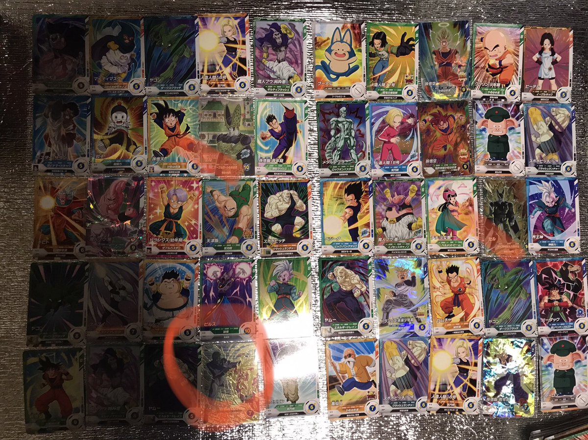 ドラゴンボールスーパーダイバーズ 6弾』 S E C配列紹介 人気カードの