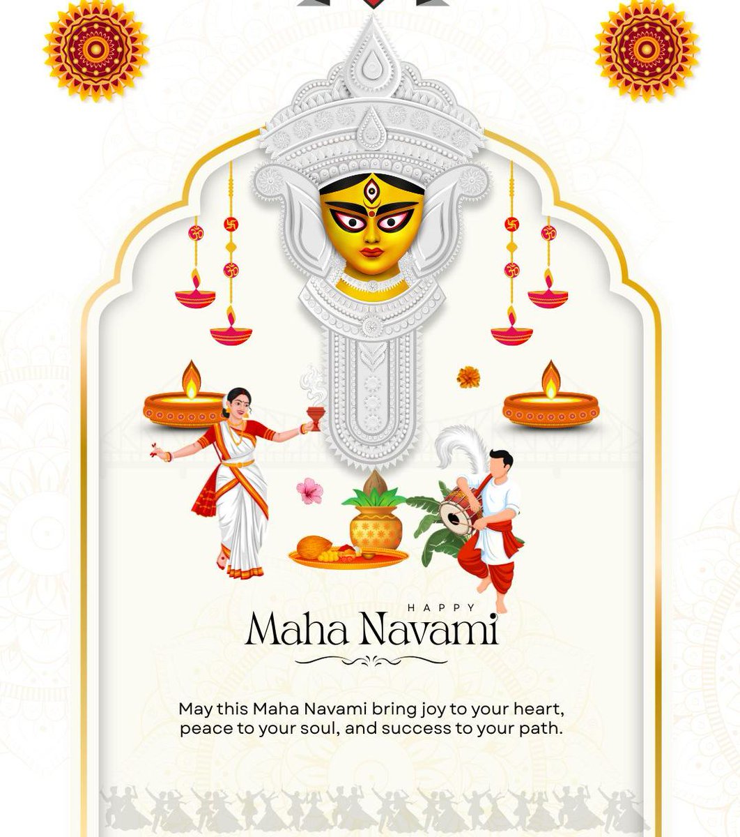 Wishing you and your family a blessed Maha Navami!