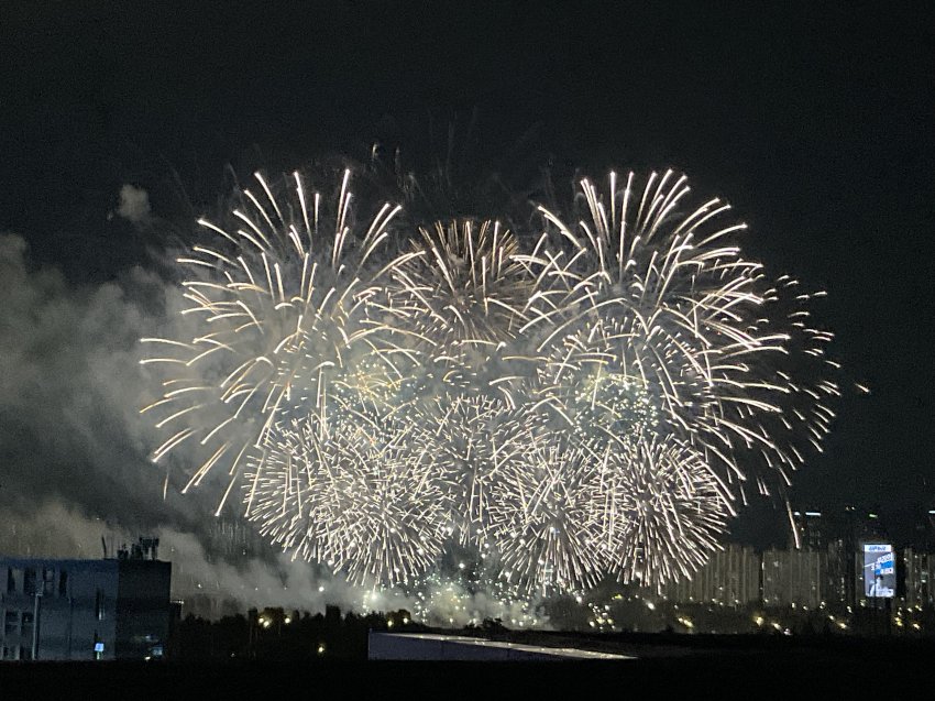 드래곤시티하면 불꽃놀이 명당으로 원래부터 유명했음