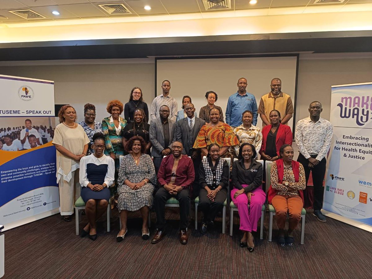 fawekenya's tweet image. We are in Rwanda for the #MakeWayProgramme closure conference
5 years. 5 countries. Thousands of empowered youth.
From Ethiopia to Zambia, vulnerable young people have learned to stand up for their rights and access the services they deserve.
#YouthEmpowerment #FAWEKenya