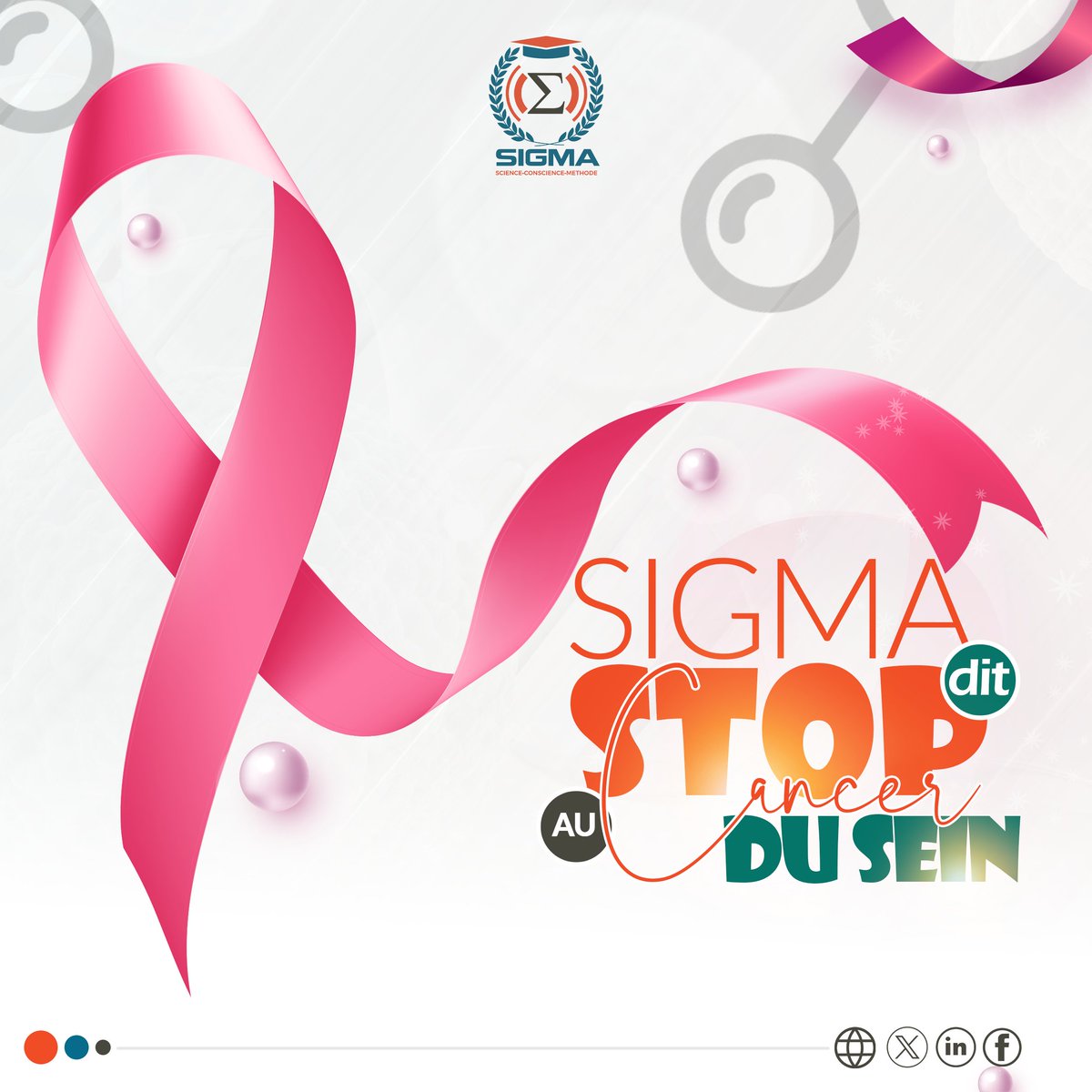 Le Groupe Scientifique SIGMA dit STOP au cancer du sein en formant les ingénieurs de demain, engagés pour la science et la vie.

#STOPCancer #octobrerose2025  <a href="/IDSein_Paris/">L'Institut du Sein Paris ⎜The Paris Breast Center</a>