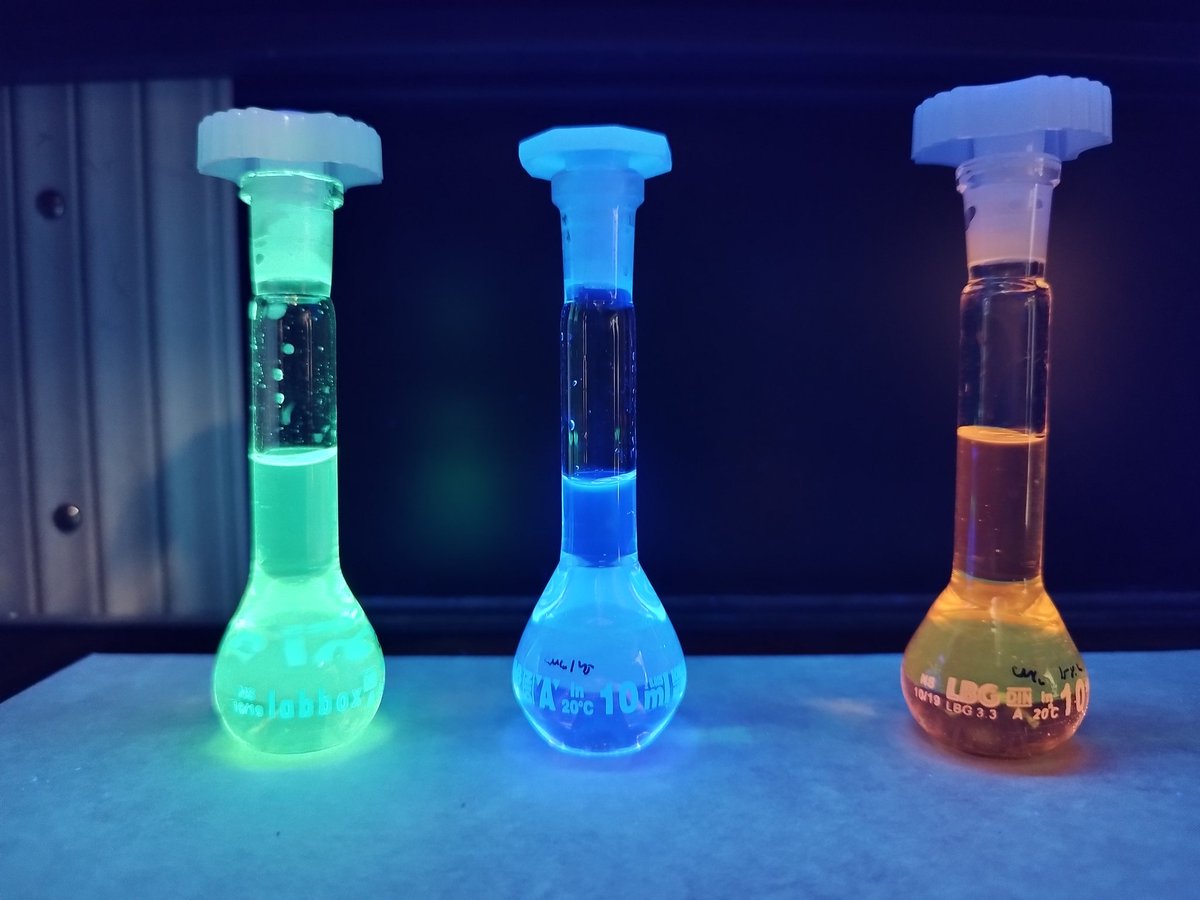 New fluorescente compunds ready.