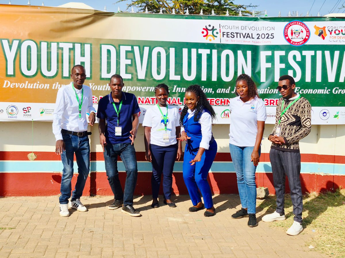 People Devolving We’re live at the #YouthDevolutionFestival in Kajiado Theme: Harnessing ...