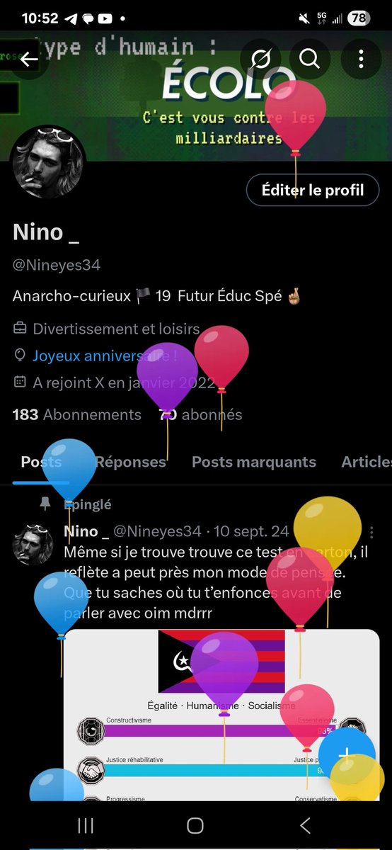 Nineyes34's tweet photo. J'ai des balllooooooooons oueeeeee https://t.co/xKNHRLLHGh