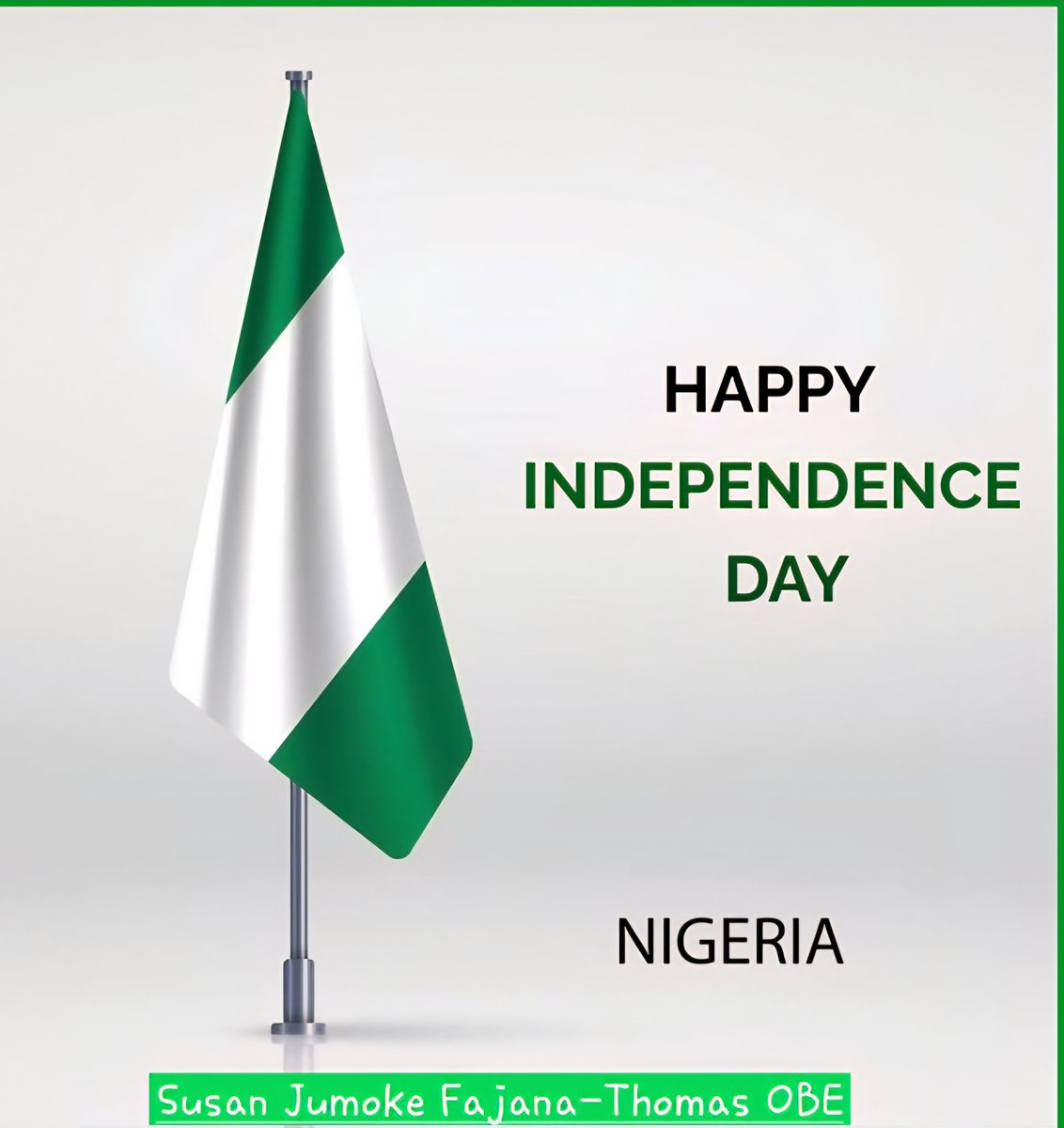 Happy Independence Day to Nigeria! Today, October 1st,  Nigerians celebrate the great nation's strength, resilience, and boundless spirit. 
65 years of independence stand as a testament to the courage of the founding fathers and mothers and the determination of Nigerians to
