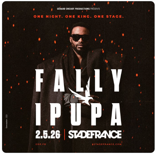 kinshasaweb's tweet photo. #StadeDeFrance #SDF #FallyIpupa #Tokooos #Formule7 #Divunga #FallyIpupaSDF🏟️
Je suis très ému de vous annoncer aujourd’hui que, je réalise un rêve : mon premier concert au @StadeFrance
le 2 mai 2026. 🦅https://t.co/U8Fj9NVcum https://t.co/eHjy7GI66B