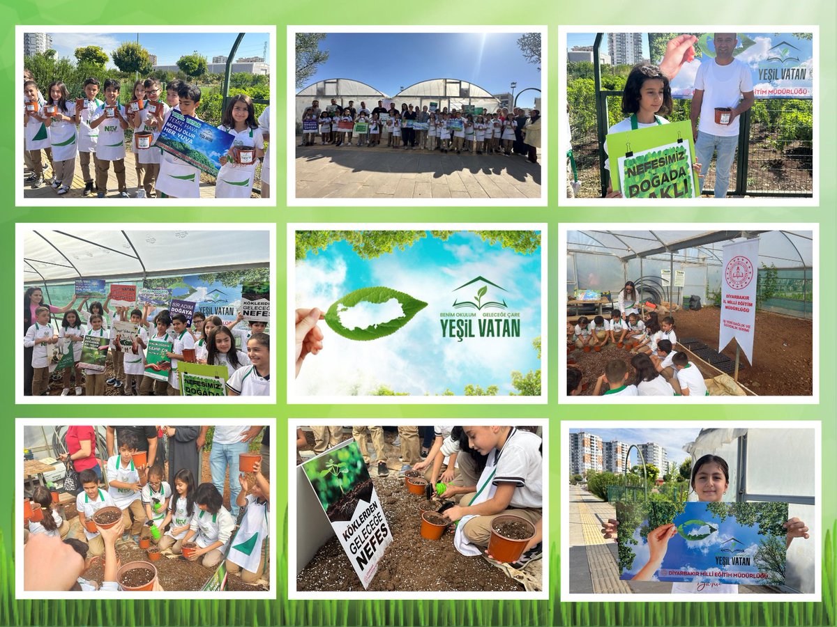 🌱 Tohum ve Toprağın Buluşması Etkinliği

Bakanlığımız tarafından yürütülen Yeşil Vatan – Benim Okulum Geleceğe Çare Projesi kapsamında öğrencilerimiz, aileleriyle birlikte çiçek tohumlarını toprakla buluşturdu. 🌿 

Doğayla iç içe bu anlamlı etkinliği yaşayan öğrencilerimiz, hem