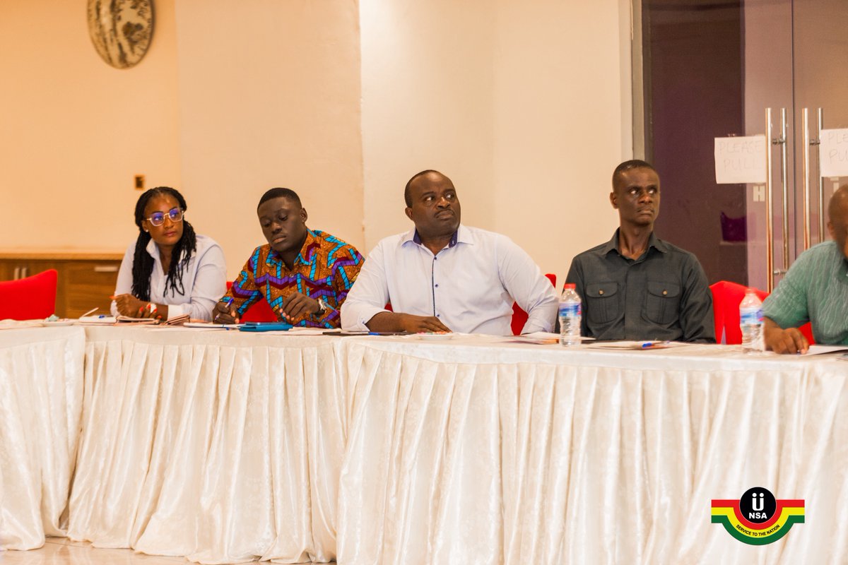 _nsagh's tweet photo. National Service Authority Board Holds Strategic Retreat to Strengthen Governance and Oversight.
#JobForTheYouth
#NSAForTheYouth
#BuildingTrustAgain https://t.co/ydZGj7QHGu