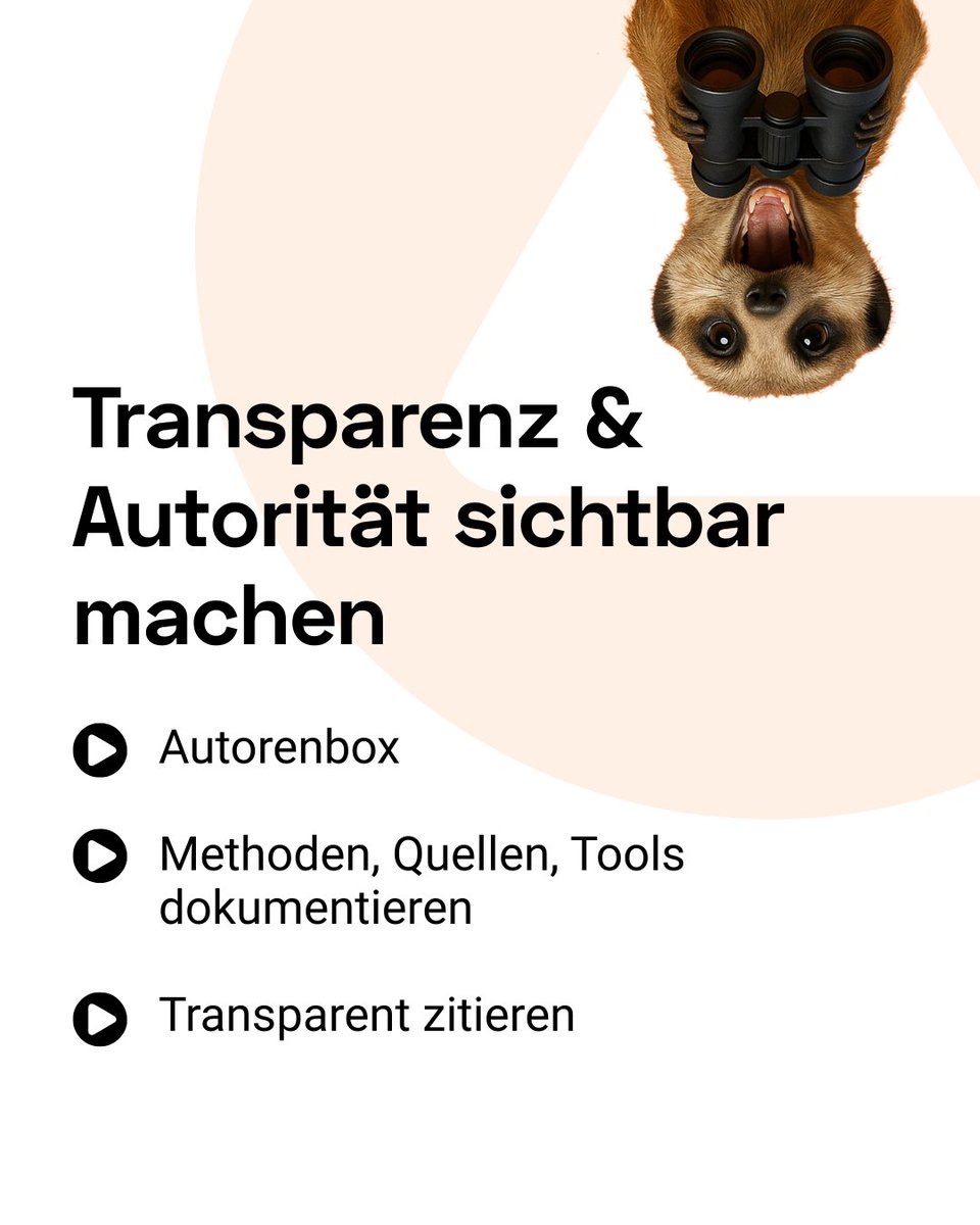 🚀 Inhalte, die LLMs übernehmen:
1️⃣ Kernaussage zuerst – Intention direkt beantworten
2️⃣ Kompakt statt Textwüste
3️⃣ Klare Überschriften (H1/H2)
4️⃣ Transparenz &amp; Autorität zeigen

🔎 Details im Blog – oder im kostenlosen Beratungstermin.
🔗 zurl.co/slKTv