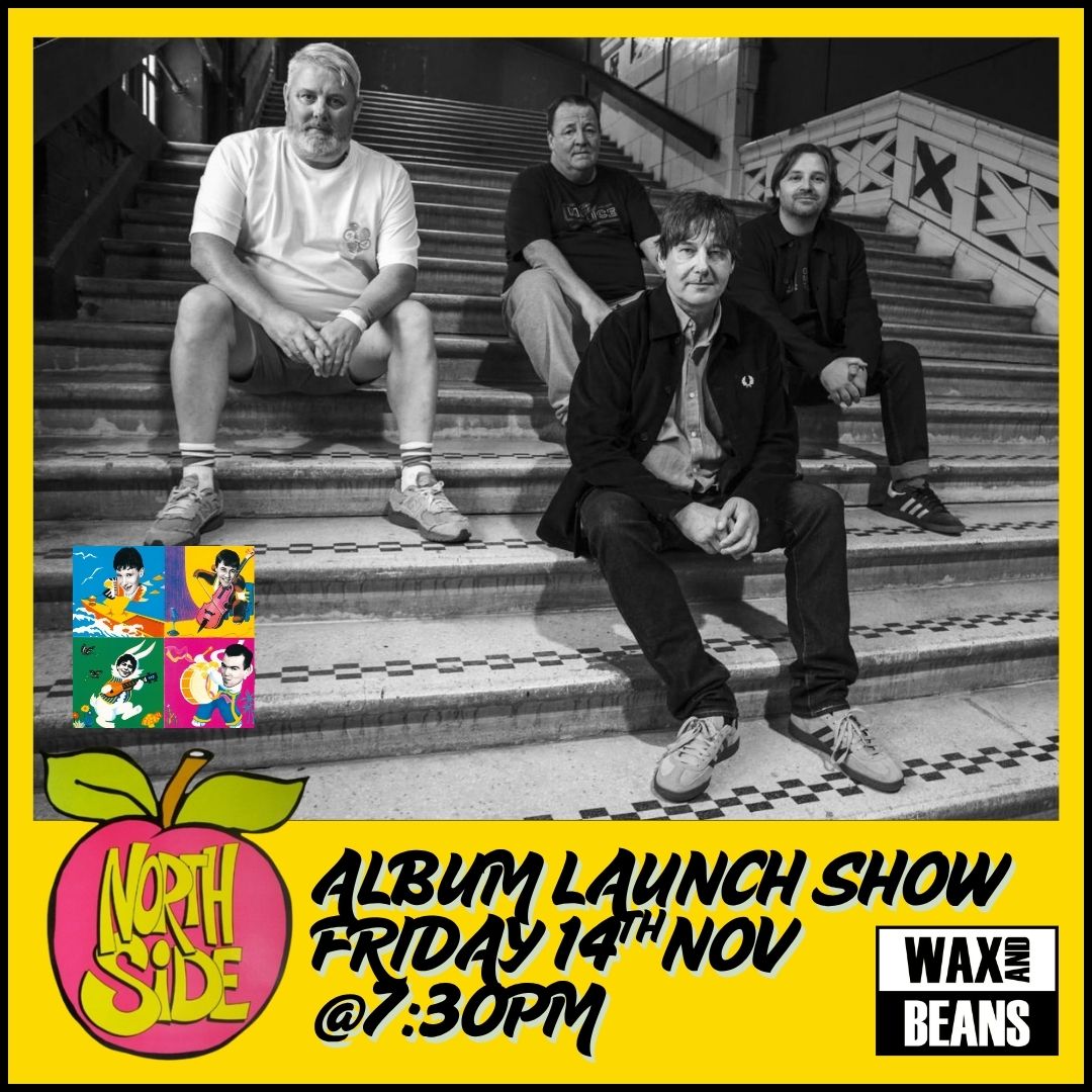 🤜🏽 Northside Live + Signing 🤛🏽

Chicken Rhythms gets a 2025 reissue on green vinyl on Fri 14th Nov

The band will be returning to Beansies for a stripped back show + signing to celebrate

Free entry with any of these bundles 
waxandbeans.co.uk/collections/no…
<a href="/NORTHSIDE___/">NORTHSIDE (Official)</a> 
<a href="/londonrecords/">londonrecords 💿</a>
