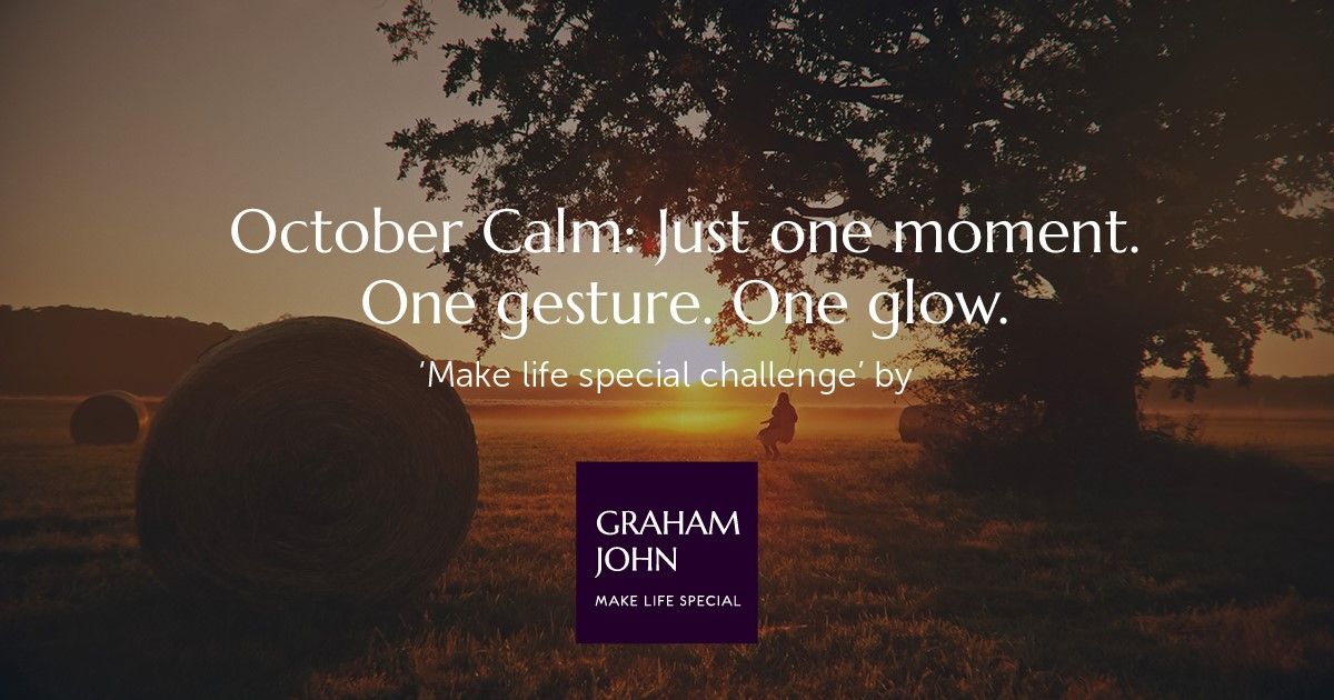 There’s a softer light to October. A quieter rhythm.
We’ve prepared something small to help you savour it.
Follow the glow
grahamjohn.com/journal/octobe…
#MakeLifeSpecial