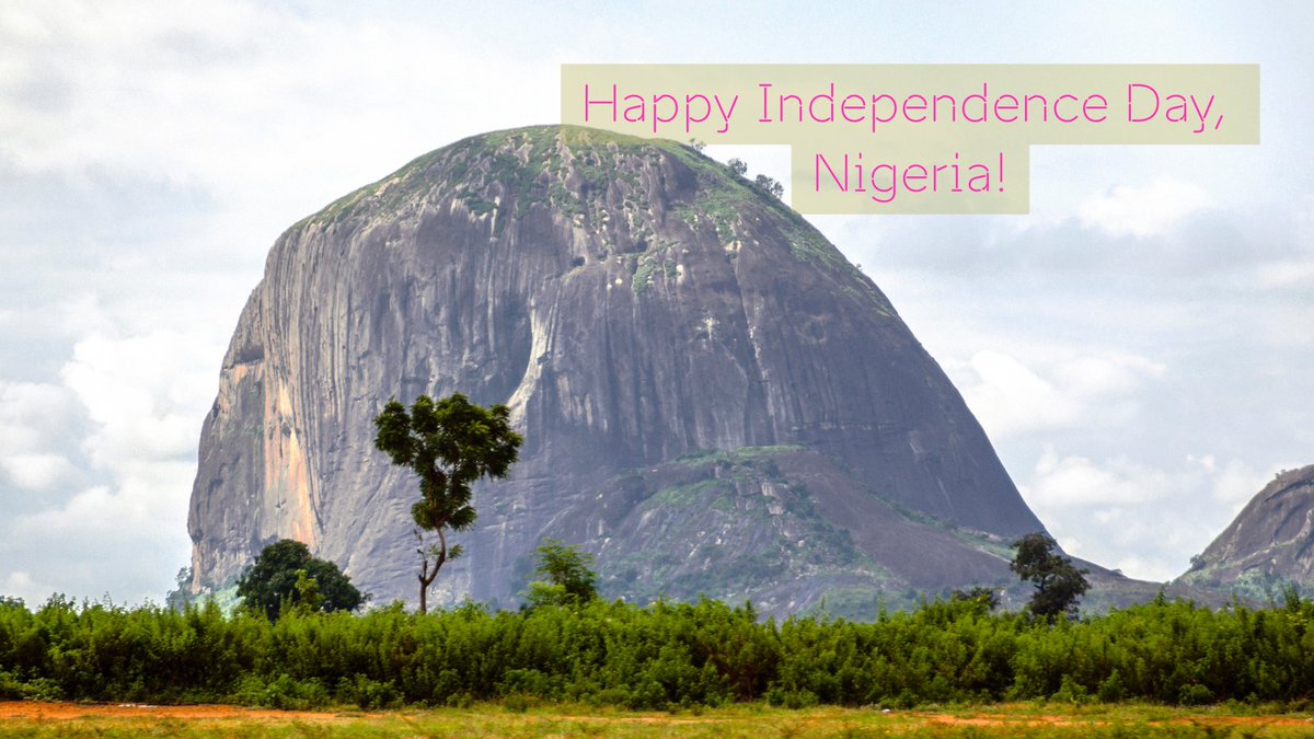 We send warmest greetings to the people of Nigeria 🇳🇬 on their Independence Day!