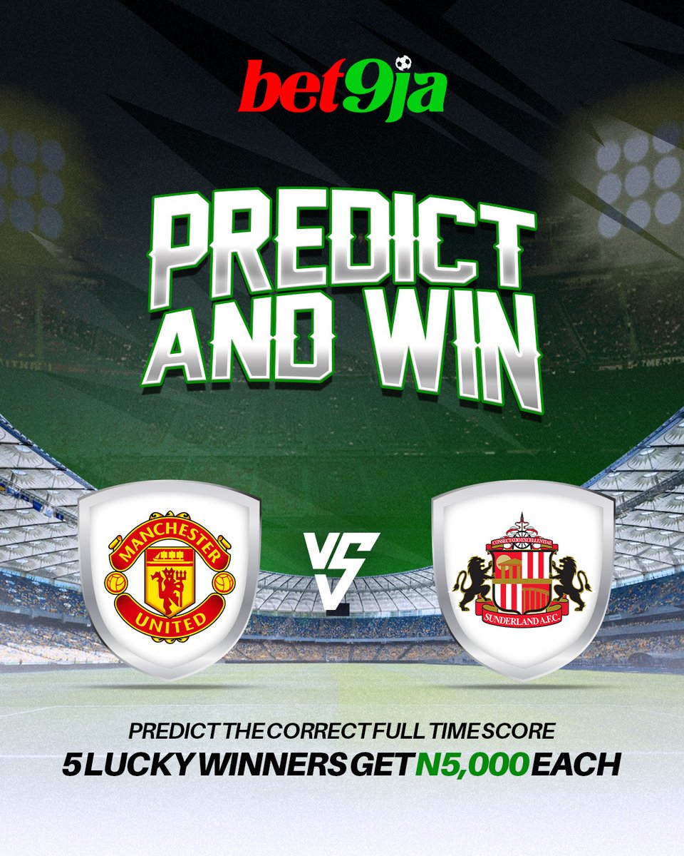 Bet9ja: The home of #betBOOM! 💣 tweet media