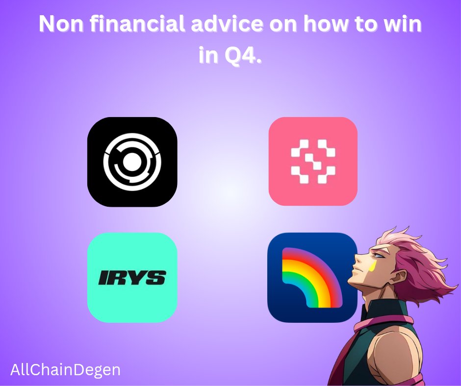 🎱 Locking in for Q4

You might have been hearing people scream "Lock in lock in" but I genuinely don't know how to do that, well......

There are a few things you need to do and take into consideration.

Here are 4 projects you need to yap about:

1. Sentient (<a href="/SentientAGI/">Sentient</a>) is