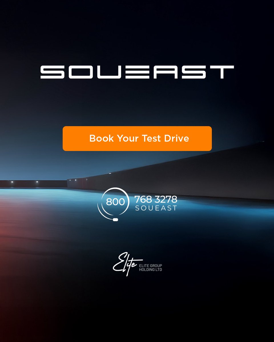 SOUEASTUAE's tweet image. Drive worry-free with #SOUEAST October Offers!​

Let us see what you get this month for S09 AWD and S06:​
​
☑️ 0% Finance Rate for 5 Years​
☑️ 1 Million KM or 10-Year Warranty​
☑️ 5 Years Roadside Assistance​
☑️ And Many More Exclusive Offers​

*Terms and Conditions Apply