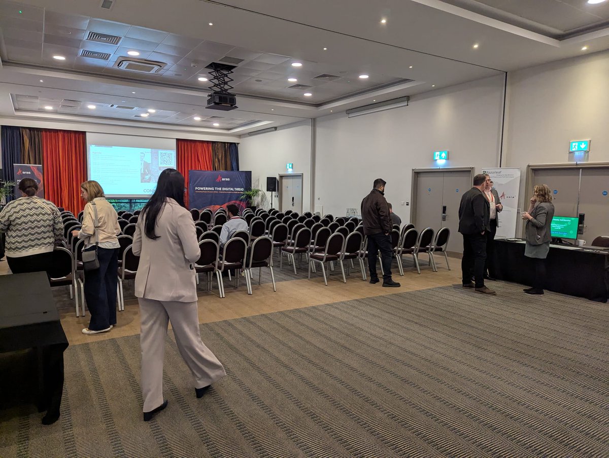 mediatec_net's tweet photo. 🇬🇧 ARAS Connect Birmingham – we’re live!
Team https://t.co/UBvM8OJQ6c is ready – booth set, coffee hot ☕️
Today’s focus: RIM &amp; PIM – smart compliance &amp; product data in PLM.
Let’s talk innovation!
📍Visit us on site!
#ARASConnect #PLM #AI #TeamMediatec https://t.co/SJDZvd1RL9