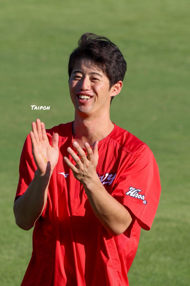 taipon14carp's tweet image. 9/6広島東洋カープ  宇草孔基 38

もうこの笑顔見れなくのか😭
 #広島東洋カープ
 #二河球場
  #宇草孔基