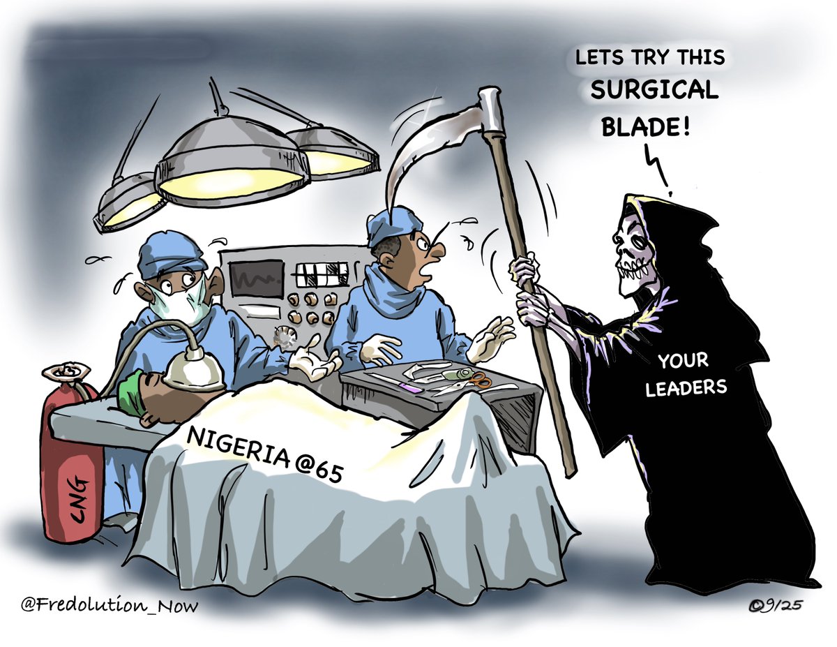 Fredolution_Now's tweet image. My cartoon today: The Leadership Question
#IndependenceDay