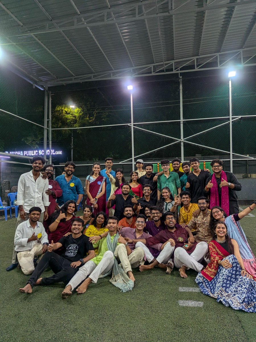 NFSUinChennai's tweet photo. Dhols, colors, smiles & endless twirls… 💫
The first Garba at @NFSUinChennai was not just an event, it was an emotion! ❤️
#GarbaMagic #NFSUChennai #FestiveBeginnings https://t.co/zwCZgsCQui