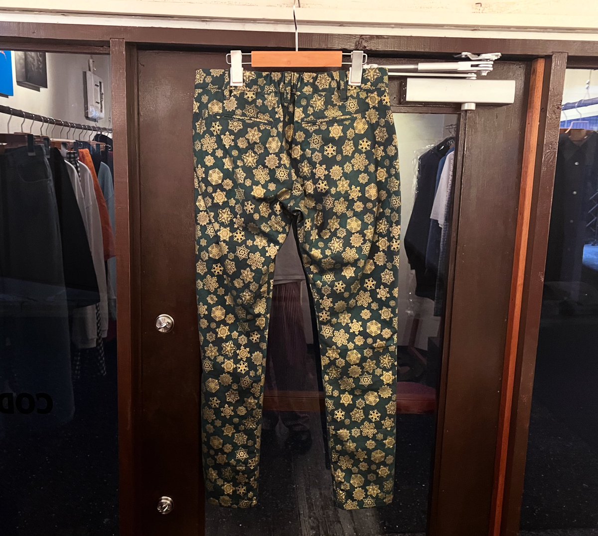 Order tapered pants

表地　US cotton

#Handmadetaylor
#CODENAME代官山