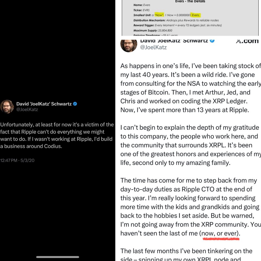 execution_layer's tweet image. I’m glad @JoelKatz finally gets the chance to fulfil the prophecy of the #FINTERNET
#EVERNODE #RIPPLE 🏔️
⛓️⛓️
🕋