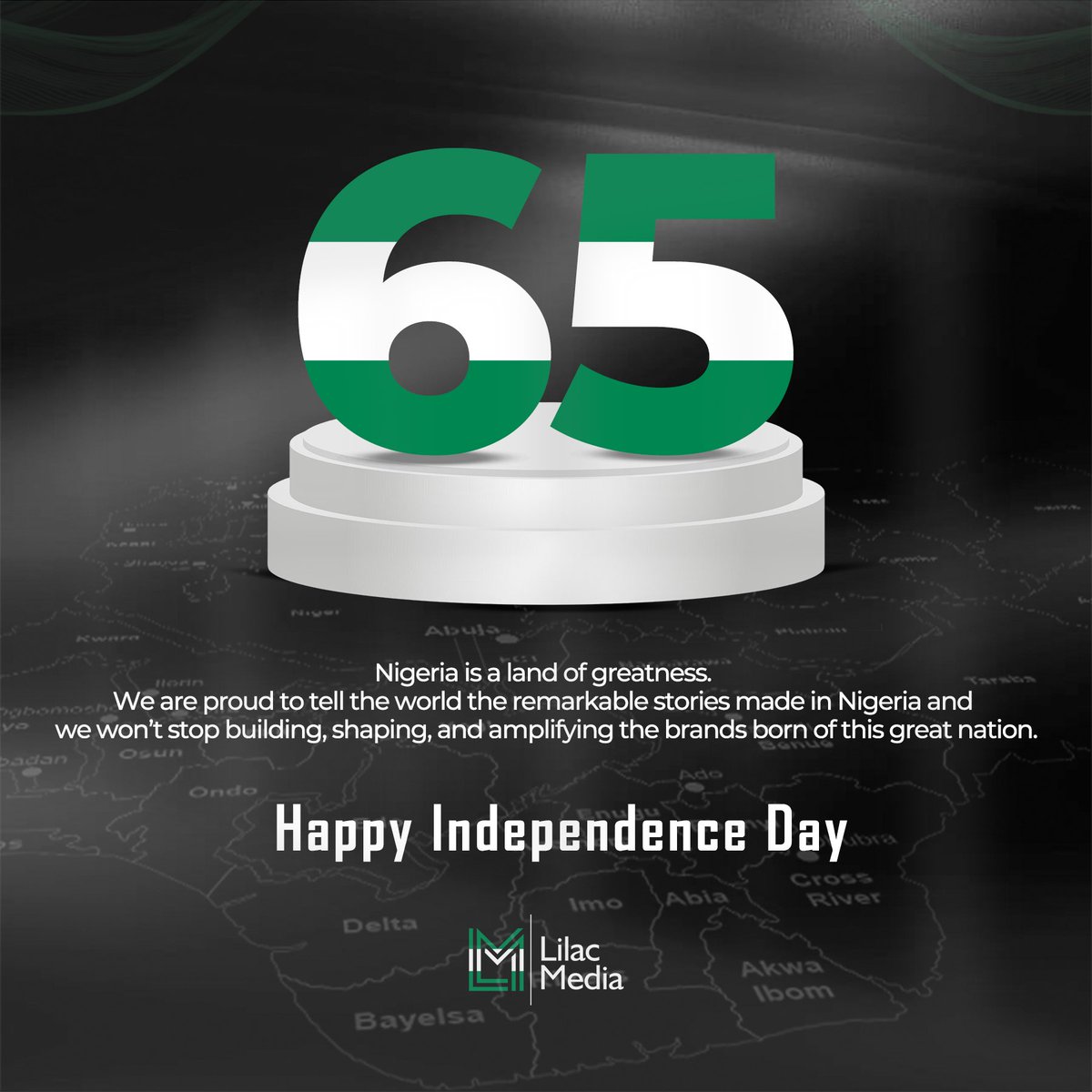 65 years of resilience, innovation and greatness. 

Here’s to amplifying brands born of this great land. 

Happy Independence Day 🇳🇬