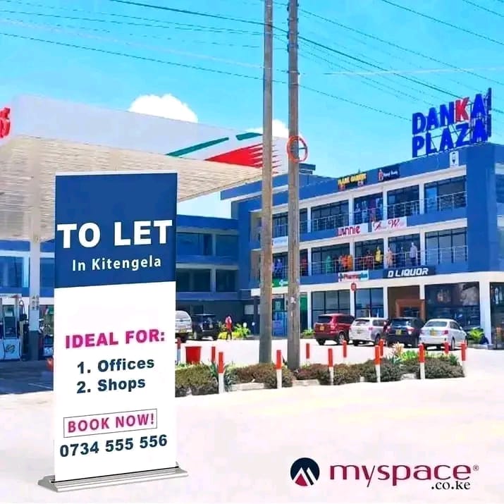 Myspace_Kenya's tweet image. Looking for prime spaces to let? Discover our premium offerings at Danka Plaza in Kitengela! Whether you're seeking office space or retail locations, we have the perfect spot for your needs. Visit us today and secure your prime space at Danka Plaza!
#kitengela #tolet