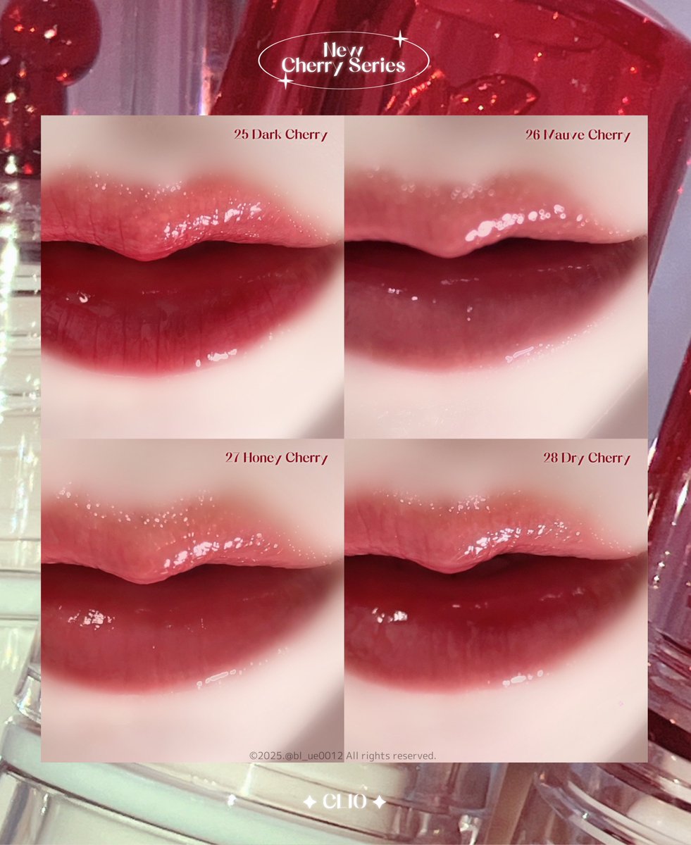 BL_UE0012's tweet image. CLIO クリスタルグラムティント 𝑪𝒉𝒆𝒓𝒓𝒚 𝑺𝒆𝒓𝒊𝒆𝒔から新色が4色登場🍒深めなチェリーからあたたかみのあるウォームなチェリーまで💗クリアなキャップにミニチェリーがかわいすぎる🍒
#PR #CLIO