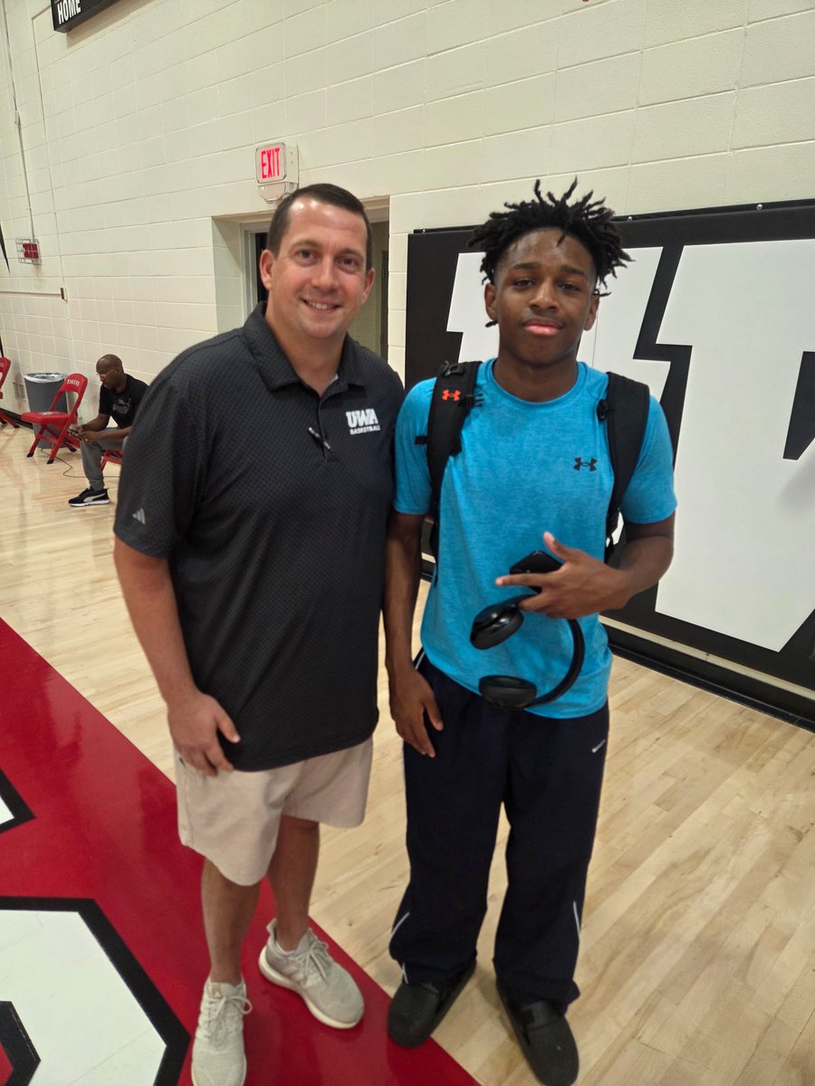 Isaiah Mcclain at West Alabama today!! #thestandard 🏀🏀🔥🔥🔥