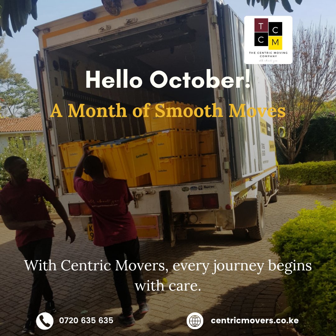 centricmoving's tweet image. Happy New Month! This October, we’re calling it the October of New Beginnings.
From door to door, our Centric trucks are here to make every move seamless, safe, and stress-free.

#CentricMovers #HappyNewMonth #OctoberOfNewBeginnings #WeMoveYouSettle #StressFreeMove