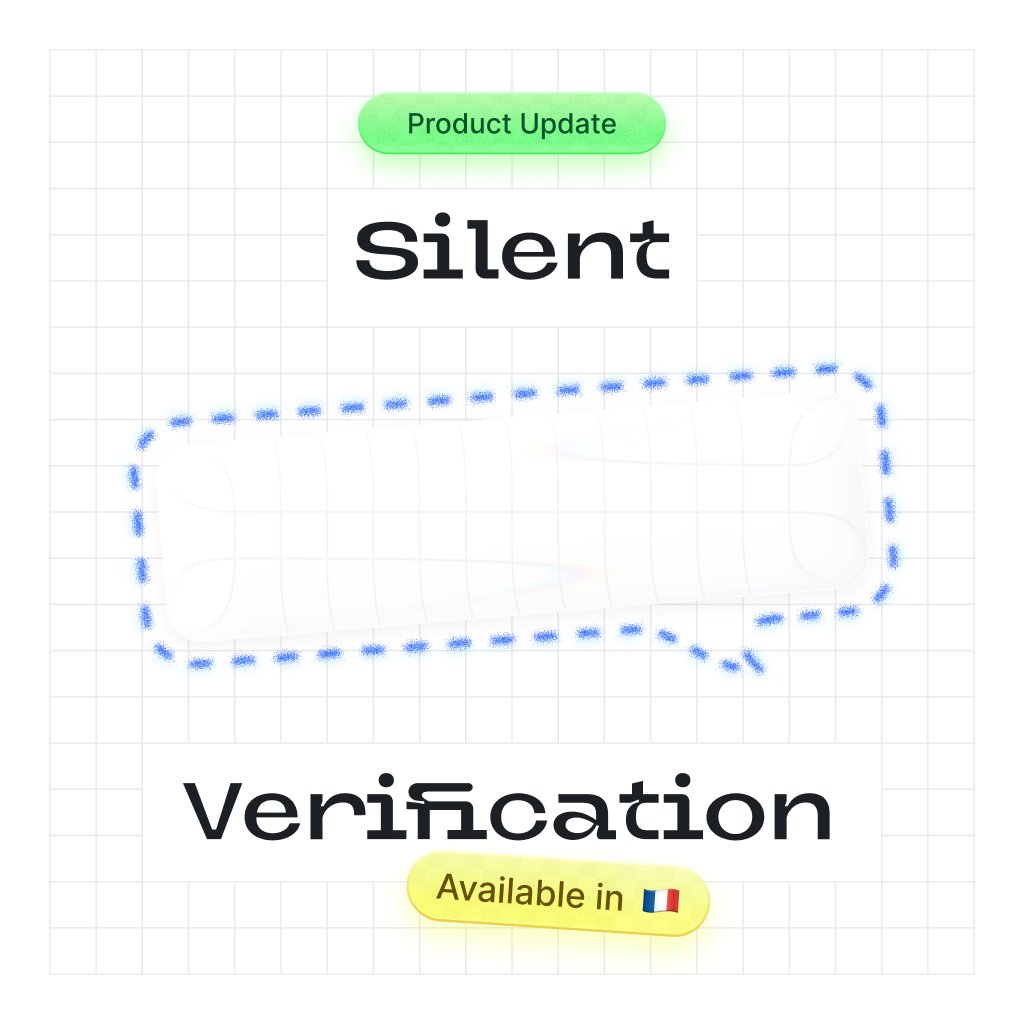 UsePrelude's tweet image. Passwords are gone. OTPs should be too.
🚨 Prelude Silent Network Authentication (SNA) just launched in France 🇫🇷
No codes. No delays. No drop-offs.