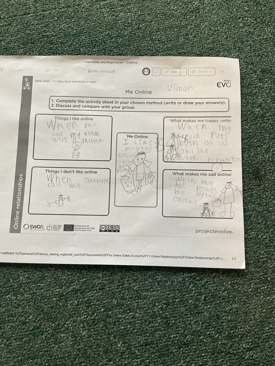 firsprimarysale's tweet image. Today we had @donna_mgl in #Year2Chestnut teaching us all about internet safety. Here are some of our worksheets! #firscomputing #selfawareness