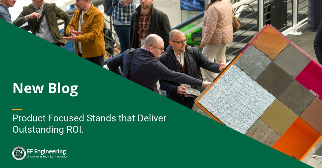 Looking for stand inspiration?

Our latest blog showcases some of our favourite display pieces from past shows – from clever ways to present awkward products to bold, eye-catching designs that stop visitors in their tracks👉 ef-engineering.co.uk/product-focuse…