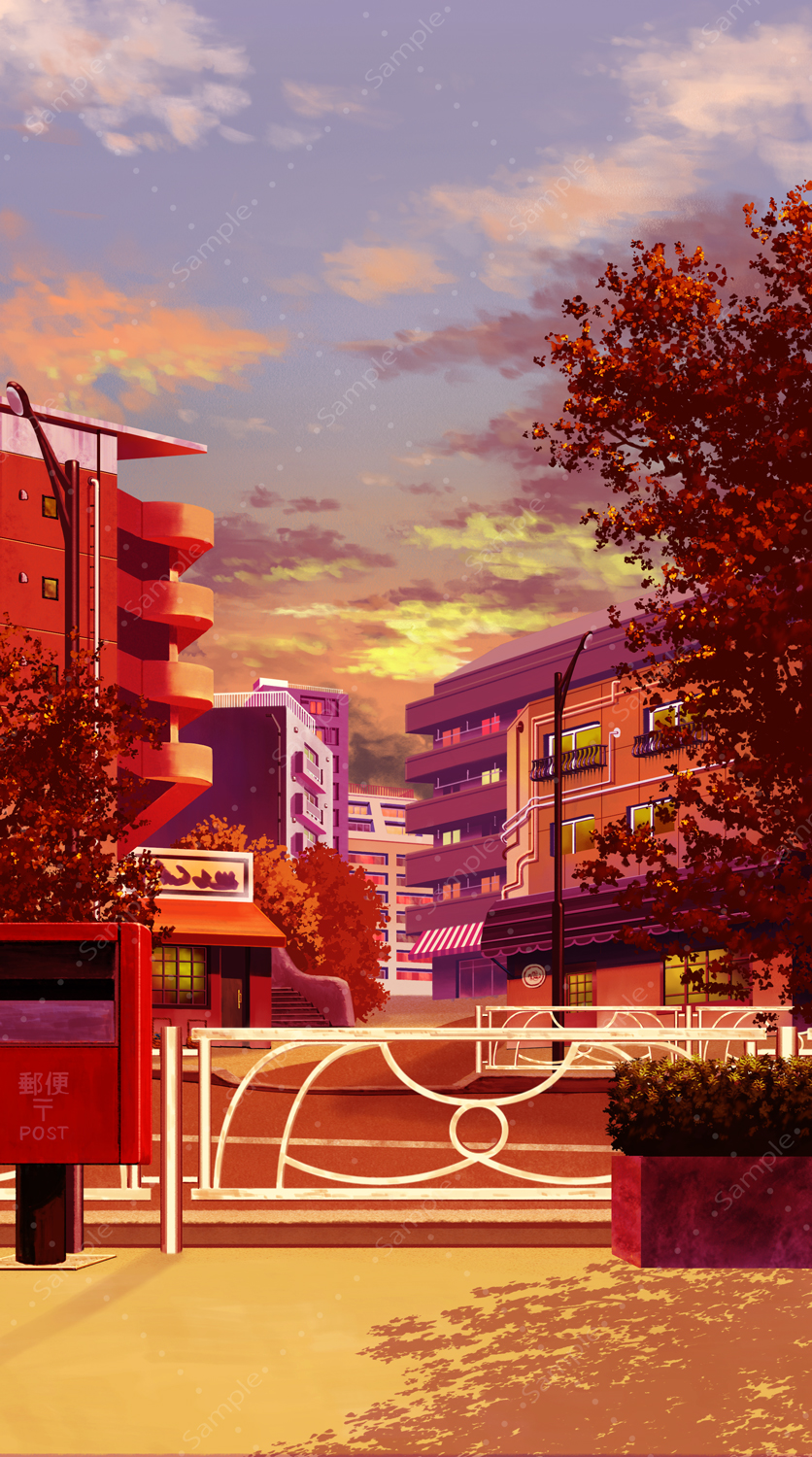 愛してナイト　セル画　背景画付 04 愛してナイト セル画 背景画付 04 愛してナイト セル画 背景画付
