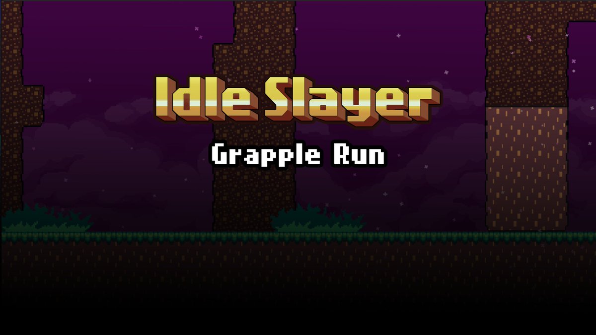 IdleSlayer's tweet photo. 🎶 New soundtrack alert!
Here’s the official theme of Graple Run, the upcoming mini-game in Idle Slayer (available in the next version).

https://t.co/gJNA51IyCi https://t.co/CxEmrPqFQ4