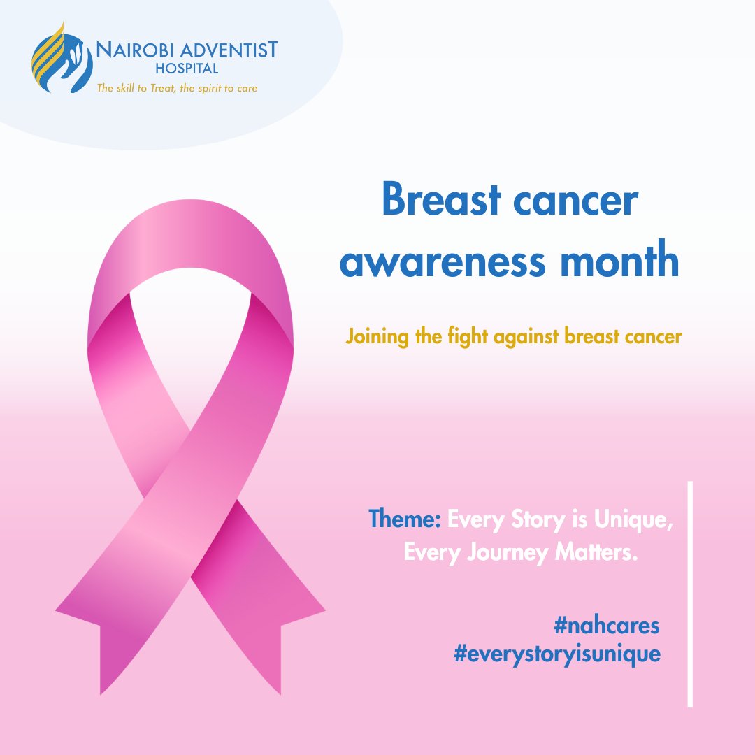NAH_Hospital's tweet photo. This October, we stand together against breast cancer. 💗 Early detection saves lives—schedule your screening today!
#NAHCares #BreastCancerAwarenessMonth #HopeInAction https://t.co/ZUuVryp4EW